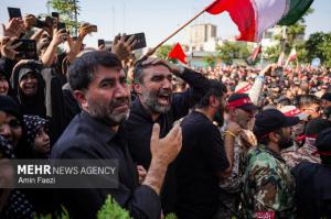 مراسم تشییع پیکر مطهر رهبر شهید انقلاب در تهران