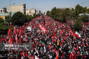 مراسم تشییع پیکر مطهر رهبر شهید انقلاب در تهران