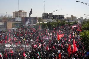 مراسم تشییع پیکر مطهر رهبر شهید انقلاب در تهران