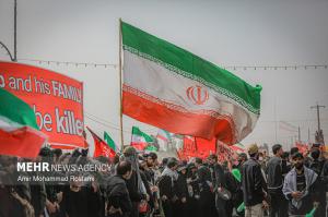تشییع پیکر مطهر رهبر شهید انقلاب در قم +عکس