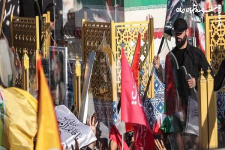 پوشش گسترده رسانه‌ای مراسم تشییع رهبر شهید ایران در عراق