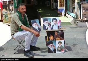 مشهدالرضا در آستانه تشییع پیکر رهبر شهید انقلاب +عکس