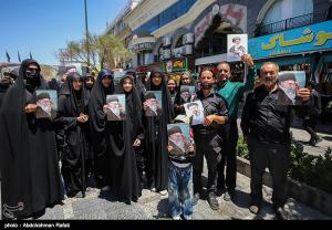 مشهدالرضا در آستانه تشییع پیکر رهبر شهید انقلاب +عکس