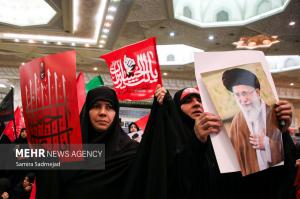 مراسم گرامیداشت رهبر شهید انقلاب در تهران +عکس