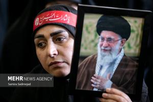 مراسم گرامیداشت رهبر شهید انقلاب در تهران +عکس