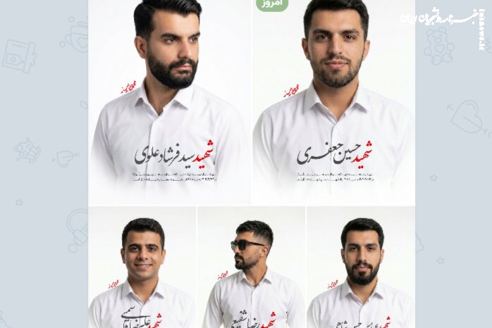 تصاویر شهدای تیپ ۳۸۸ ایرانشهر که بامداد امروز به شهادت رسیدند