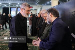 بزرگداشت رهبر شهید انقلاب از طرف خانواده شهید رئیسی +عکس