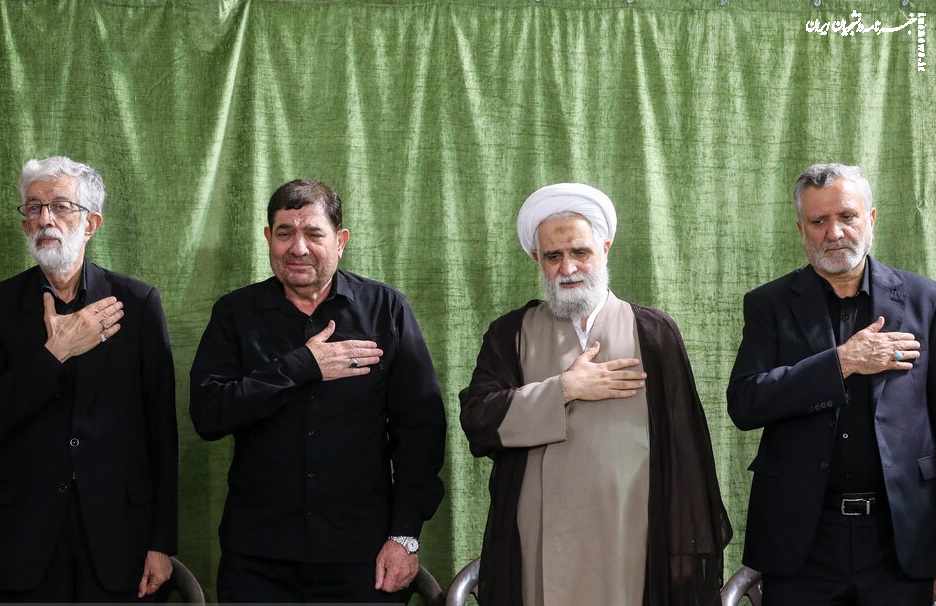 بزرگداشت رهبر شهید انقلاب از طرف خانواده شهید رئیسی +عکس