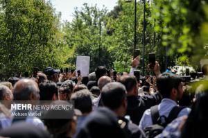 تشییع پیکر زنده‌یاد «اکبر عبدی»