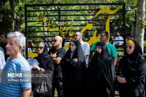 تشییع پیکر زنده‌یاد «اکبر عبدی»
