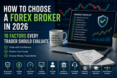 How to Choose a Forex Broker in ۲۰۲۶: ۱۰ Factors Every Trader Should Evaluate