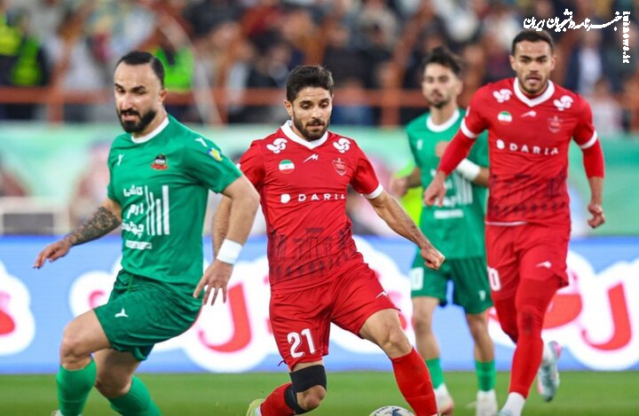 پیروزی پرسپولیس برابر شمس آذر در نیمه اول