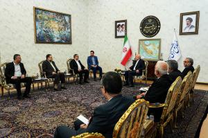 دیدار مسئول ارتباطات اسلامی جنبش حماس با قالیباف +عکس