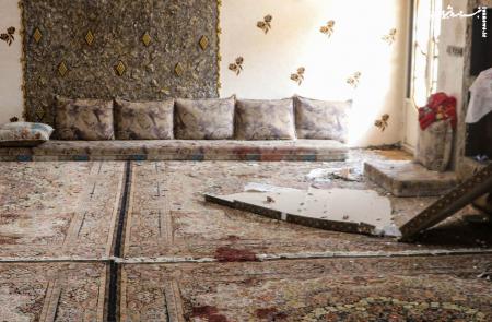 آثار تجاوز آمریکا به مراسم عروسی در سیریک +عکس