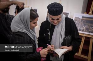 مراسم رونمایی از کتاب‌هایی درباره نرگس آبیار و حمید نعمت‌الله +عکس