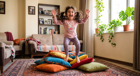 راهکاری برای تخلیه انرژی کودکان