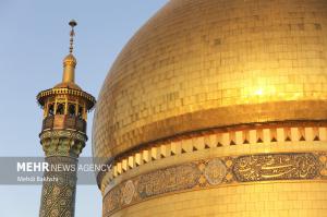 آیین تعویض پرچم حرم حضرت معصومه(س) +عکس