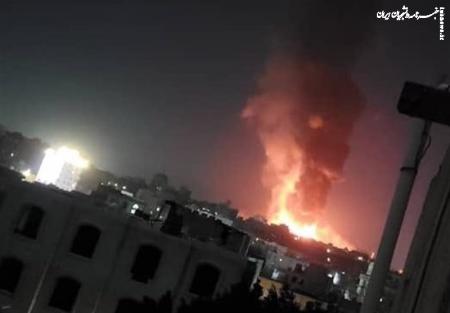 حمله موشکی عربستان سعودی به شمال یمن