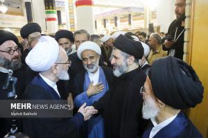 مراسم بزرگداشت آیت‌الله شبیری زنجانی در قم +عکس