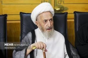 مراسم بزرگداشت آیت‌الله شبیری زنجانی در قم +عکس