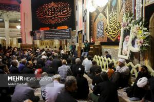 مراسم بزرگداشت آیت‌الله شبیری زنجانی در قم +عکس