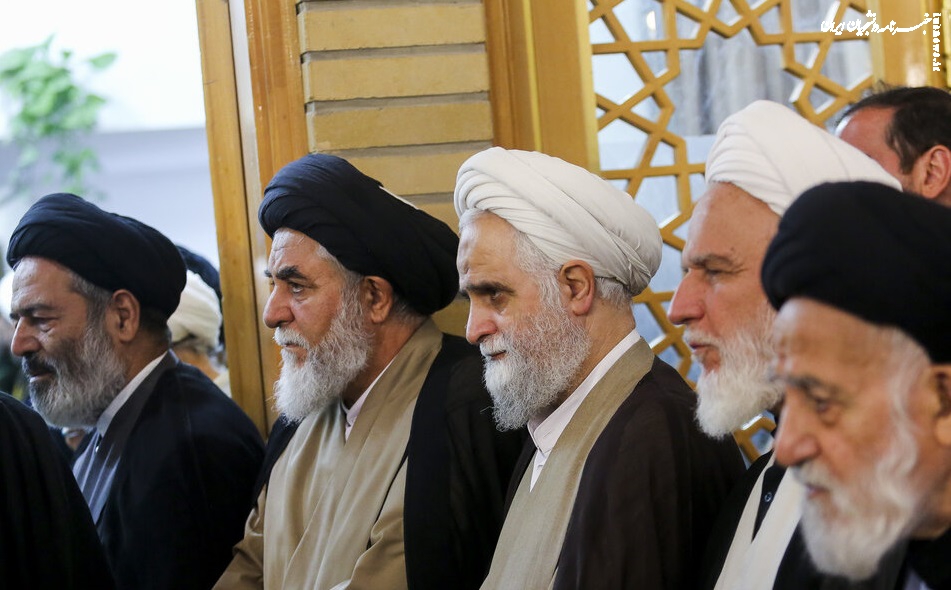 مراسم بزرگداشت آیت‌الله شبیری زنجانی در قم +عکس
