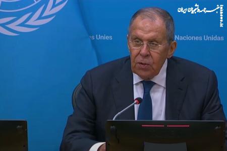 لاوروف: رد پیشنهاد ایران از سوی آمریکا تأسف بار است