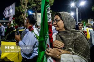 استقبال از رئیس جمهور در بازگشت از نیویورک +عکس