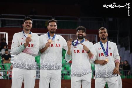 ۲ میلیارد و ۴۰۰ میلیون پاداش مدال برنز تیم بسکتبال سه نفره