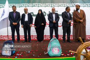 آیین گرامیداشت پرچم مقدس ایران در دانشگاه شریف +عکس