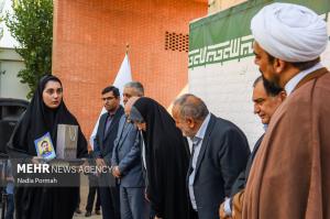 آیین گرامیداشت پرچم مقدس ایران در دانشگاه شریف +عکس