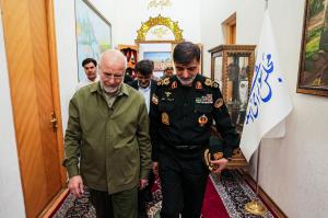 دیدار فرمانده و اعضای ستاد فرماندهی انتظامی کشور با قالیباف +عکس