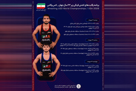 رقابت ۵ فرنگی‌کار ایرانی در روز اول مسابقات امیدهای جهان