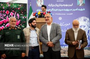 مراسم افتتاح بزرگراه شهید سید عبدالرحیم موسوی +عکس