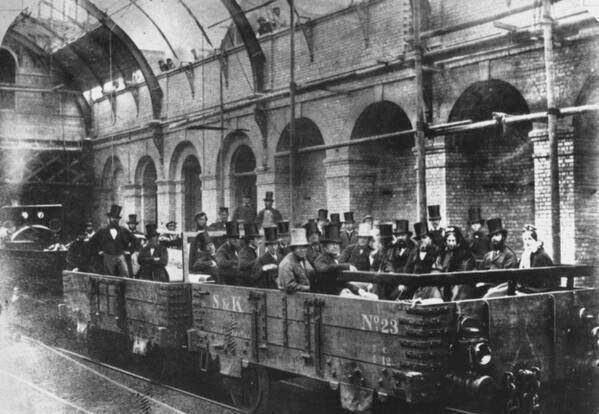متروی لندن در سال 1863