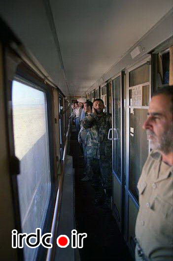 شهید صیاد شیرازی در قطار
