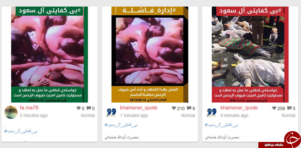 کمپین «بی کفایتی آل سعود» +تصاویر 