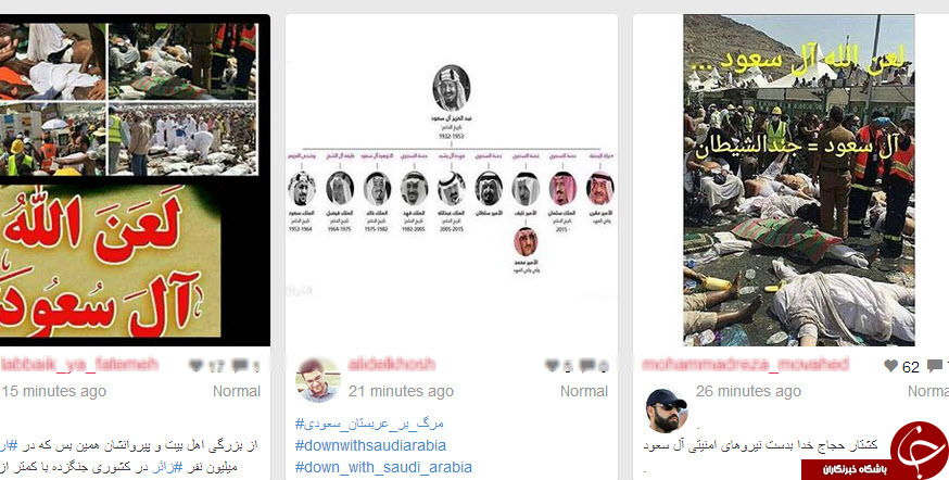 کمپین «بی کفایتی آل سعود» +تصاویر 