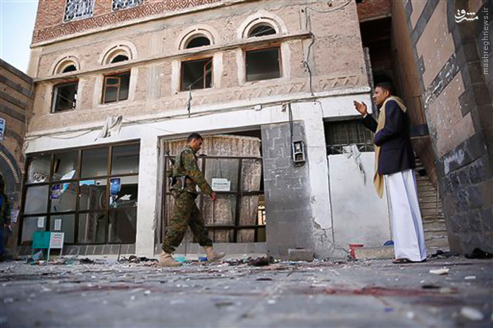 انفجار در مسجد صنعا+ عکس