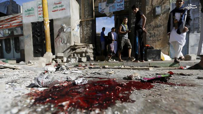 انفجار در مسجد صنعا+ عکس