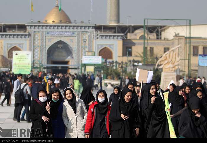 دانش آموزان امروز به جای «مدرسه»، به «استقبال رئیس جمهور» رفتند؟