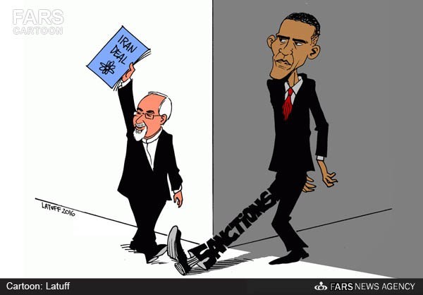 کاریکاتور:: اوباما باز هم پشت پا زد!