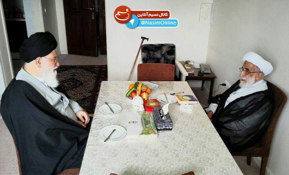 عکس:: دیدار آیات، جنتی و علم الهدی در مشهد