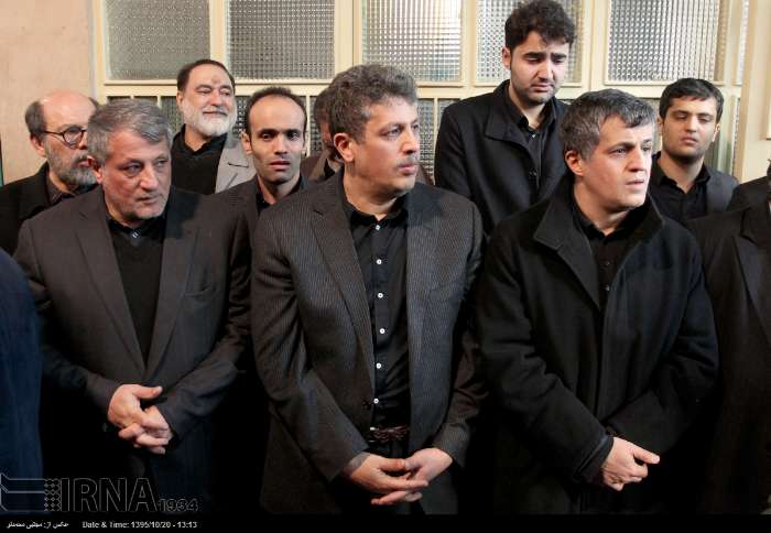 وداع در جماران +تصاویر