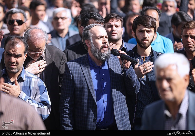 عکس:: چهره‌ها در مراسم تشییع والده اخوان طاهری 