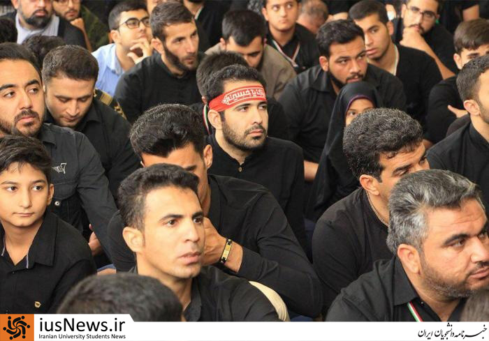 عزاداری دانشگاهیان در چهارمین روز ماه محرم در حرم حر 