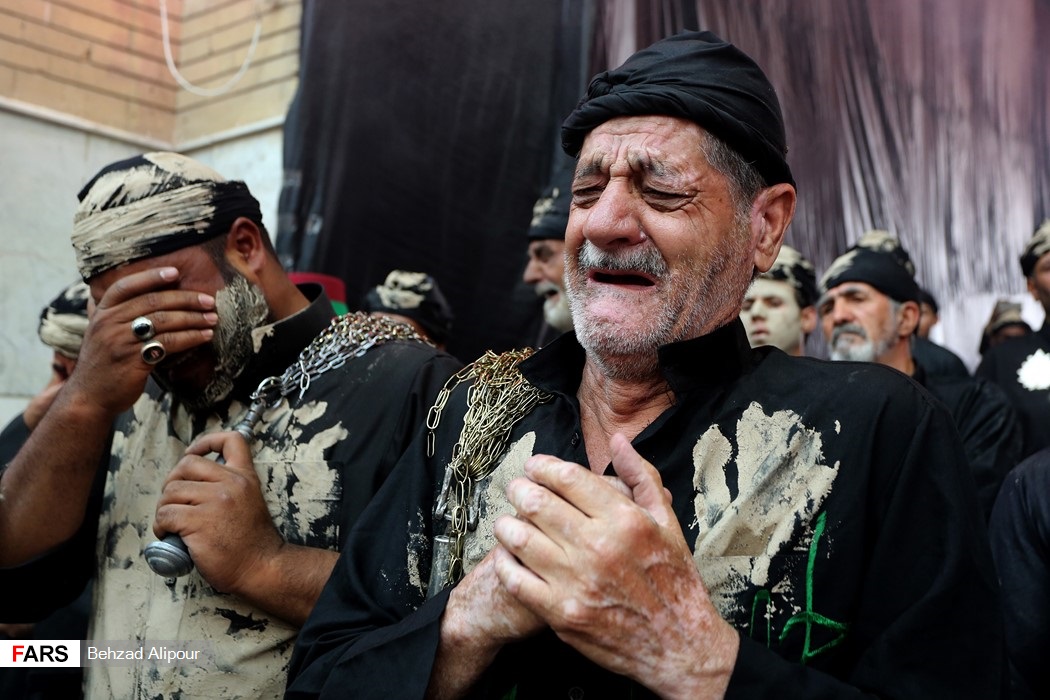 تصاویر عزاداری تاسوعای حسینی در کربلا