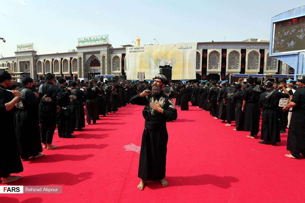 تصاویر عزاداری تاسوعای حسینی در کربلا