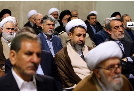 احمدی‌نژاد در دیدار با رهبر انقلاب +عکس