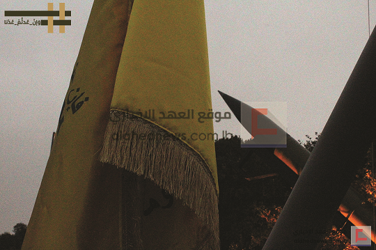 نمایش موشک «خیبر ۱» توسط حزب‌الله لبنان برای اولین بار